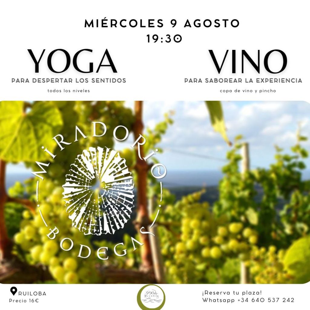 Evento Yoga y Vino